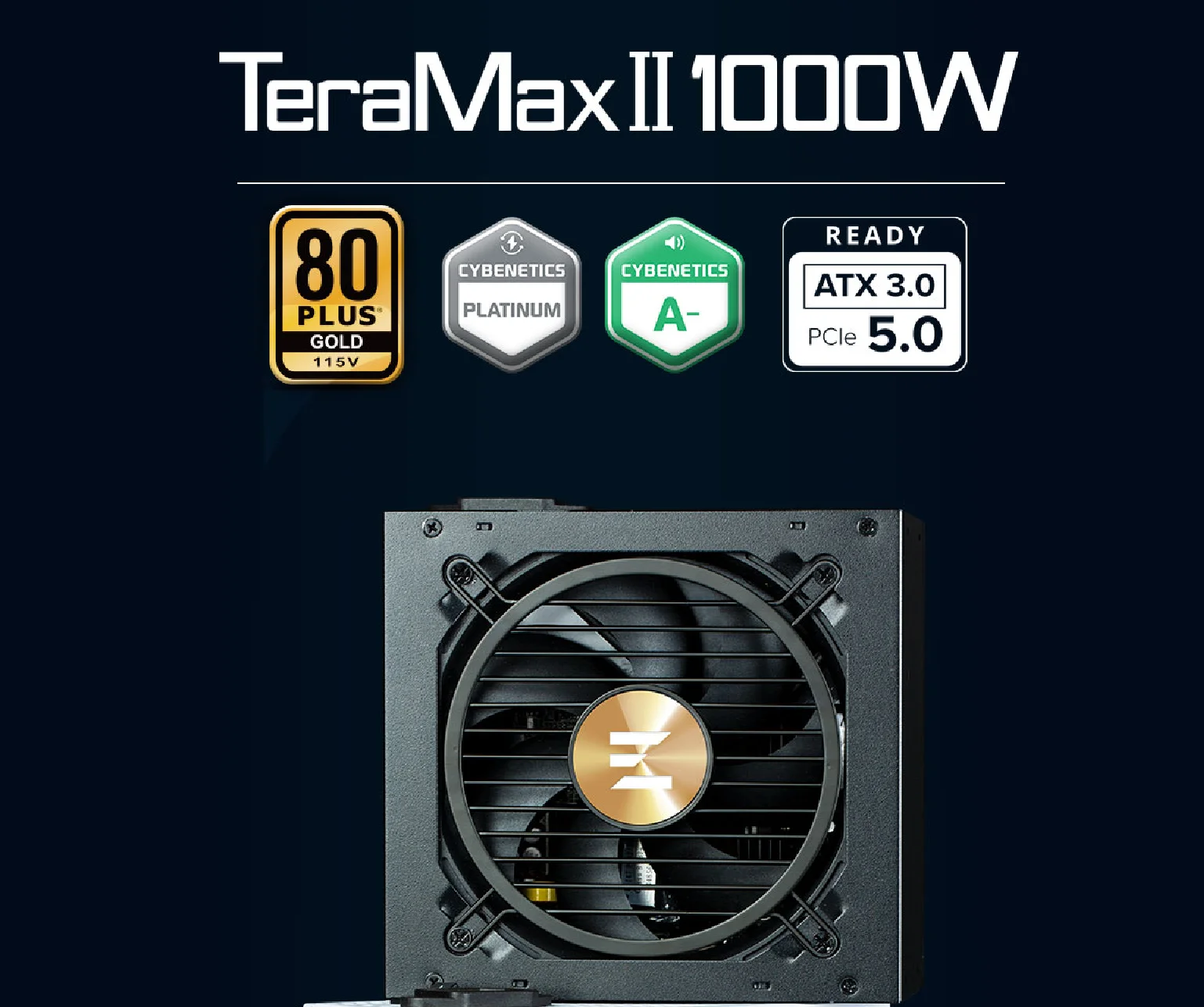 Furnizues Energjie Zalman TeraMax TMX2 / 1000W / ATX / 80 PLUS Gold / PCIe 5.1 / 12V-2x6 - Zezë - 4