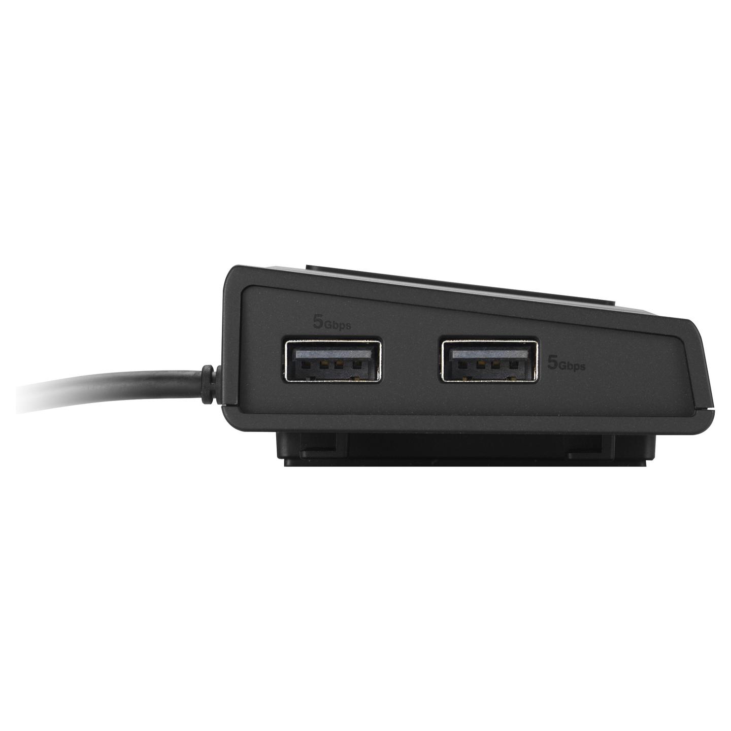 Docking Station ASUS USB-C Stand Dock DC310, 2× HDMI 2.0, 4× USB-A, USB-C, Gigabit Ethernet - Zezë - 5