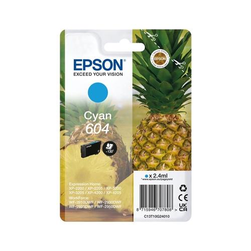 INK Epson 604 / C13T10G24010 / 2.4ml / 130 faqe – Blu