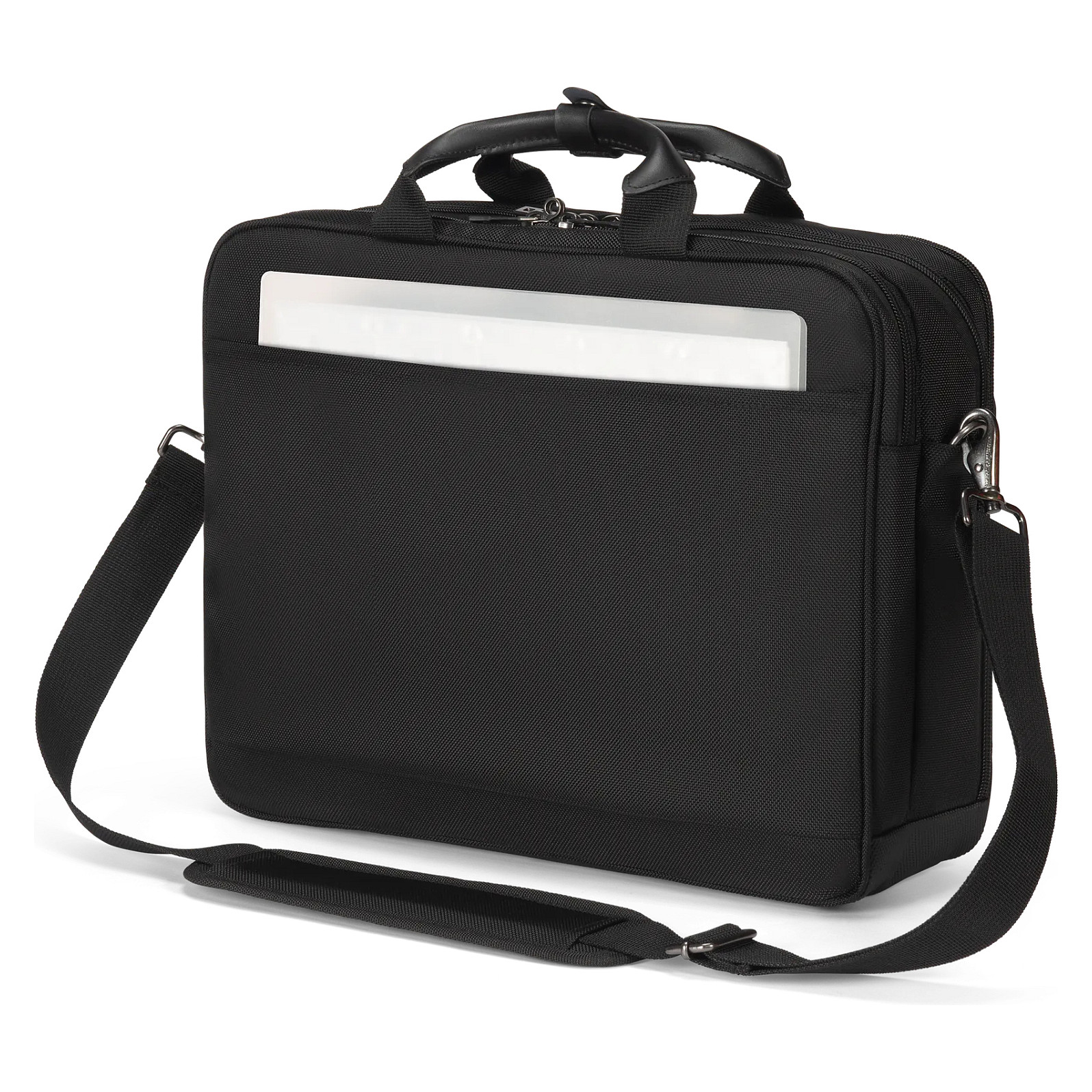 Çantë DICOTA Top Traveller SEVEN / 12-14" / Toploader / 1680D Recycled PET / 1.2kg - Zezë - 7