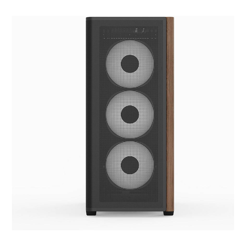 Kasë PC Aerocool D501A / Midi Tower / ATX / 120/140mm Front Fan / 120mm Side & Rear Fan / 2.5"/3.5" HDD / PSU Bottom - Zezë/Kafe - 2