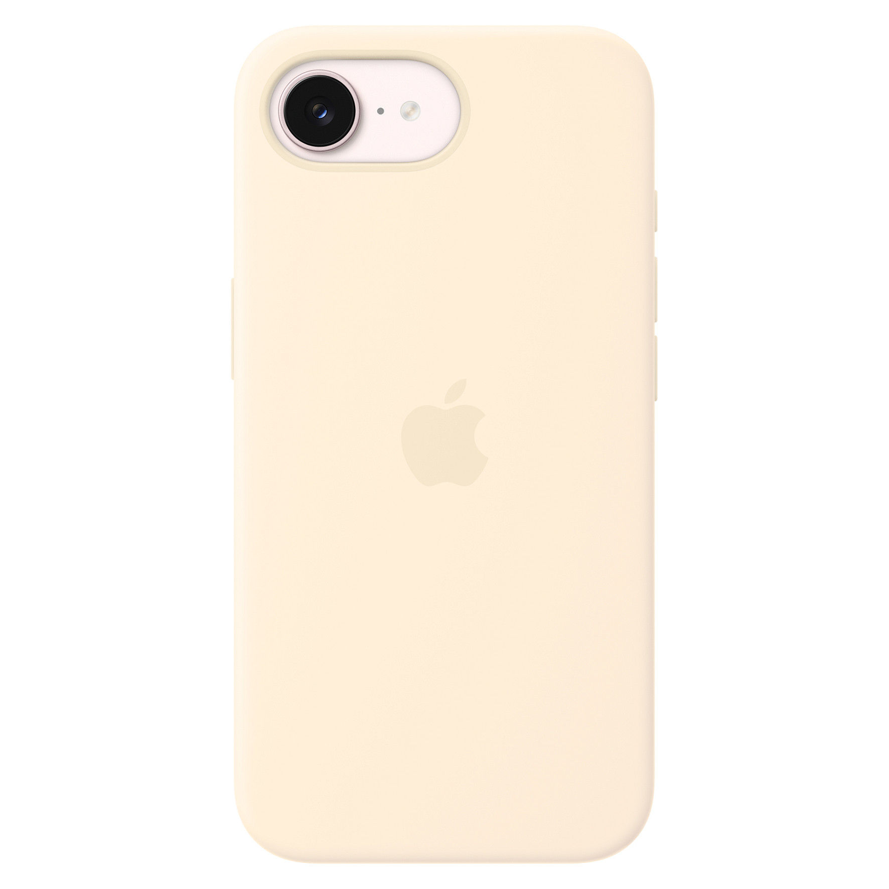 Mbrojtëse Apple iPhone 17e / Silicone Case / MagSafe - Krem - 2