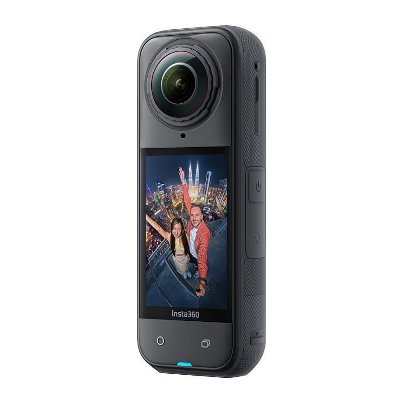 Kamerë Digjitale Insta360 X5 Essentials Bundle, 360°, 8K 30fps, 72MP, 1/1.28", 6mm, Wi-Fi, Bluetooth - Zezë