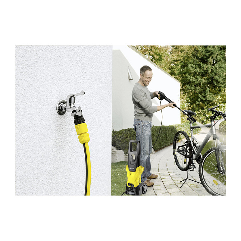 Pastrues me presion Kärcher K 3 / 1600W / 120 Bar / 380L/h - Verdhë/Zezë - 6
