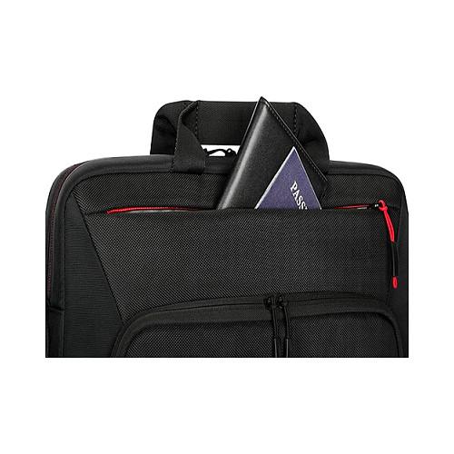 ĂantĂ« pĂ«r laptop Lenovo ThinkPad Essential Plus 4X41A30365 / Topload / 15.6" / 100% Recycled PET / Padded Laptop Compartment / Front Zipper Pocket / Detachable Shoulder Strap - ZezĂ« - 4
