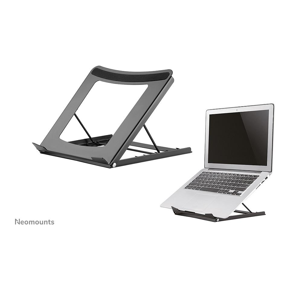 Mbajtës për Laptop Neomounts NSLS075BLACK, 10"-16", i Palosshëm, 5 Pozicione, deri 5kg, Çelik - Zezë - 2