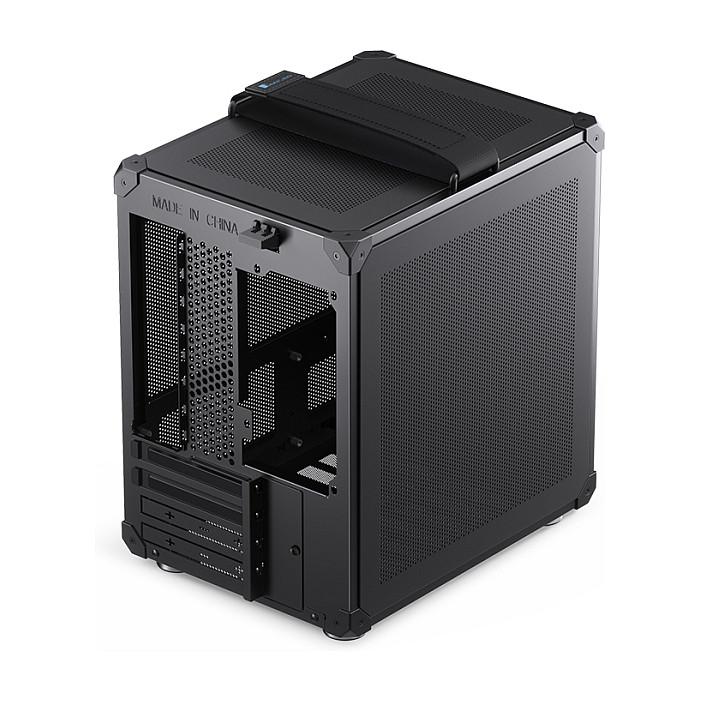 Kasë PC JONSBO C6 Handle / Mini Tower / Micro-ATX / Mini-ITX / Mesh - Zezë - 21