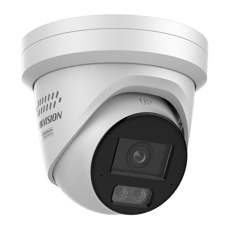 Kamerë Sigurie IP CCTV Hikvision DS-2CD2387G3-LIS2UY/SL, 8MP, 2.8 mm, ColorVu, PoE, Smart Hybrid Light - Bardhë