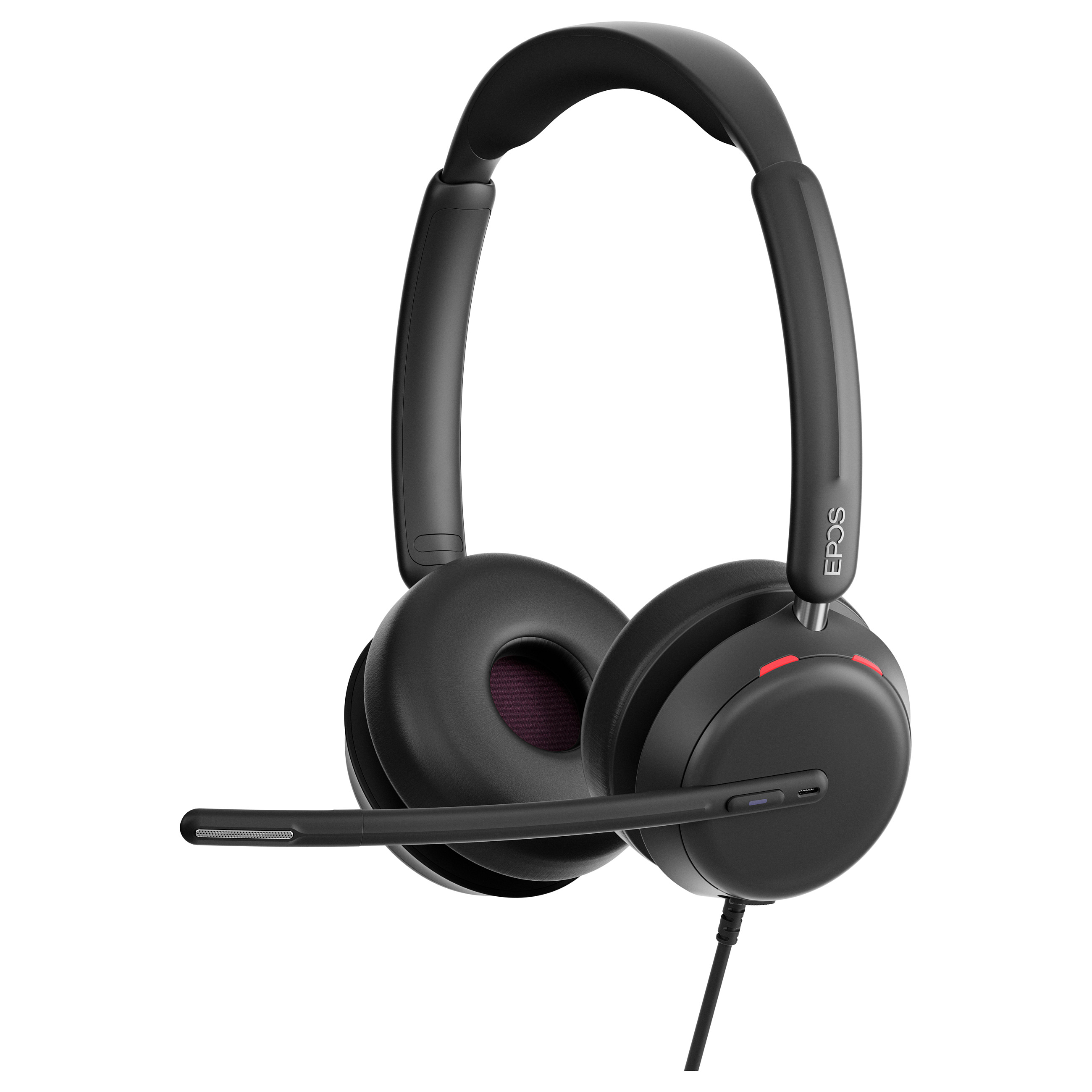 Kufje me kabllo Lenovo 4Z21P85373 / EPOS IMPACT 860T / USB-C & USB-A / Stereo - Zezë - 2