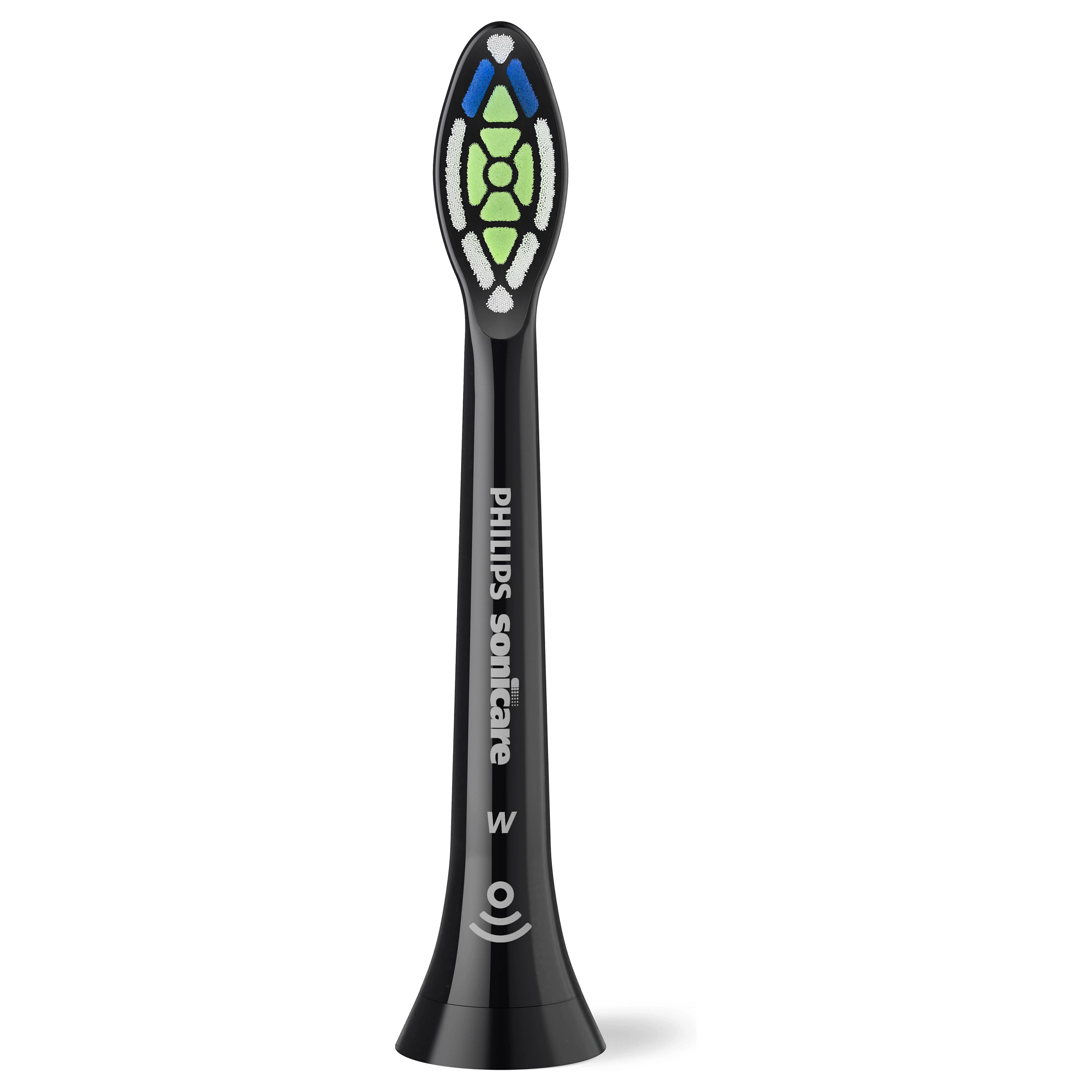 Koka zëvendësuese për furçë elektrike Philips Sonicare W2 Optimal White / 6 copë / BrushSync / Whitening – Zezë - 2