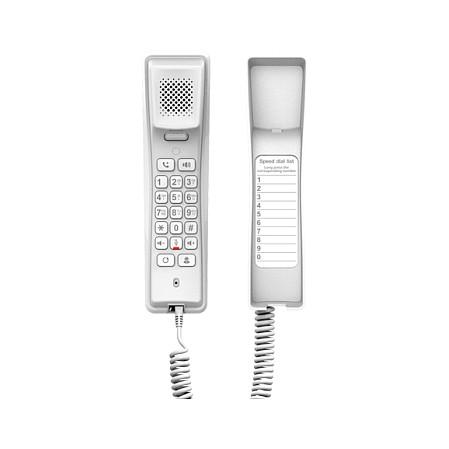 Telefon VoIP Fanvil H2U-W, 2 llogari SIP, 10 taste për thirrje të shpejtë, PoE - Bardhë - 2