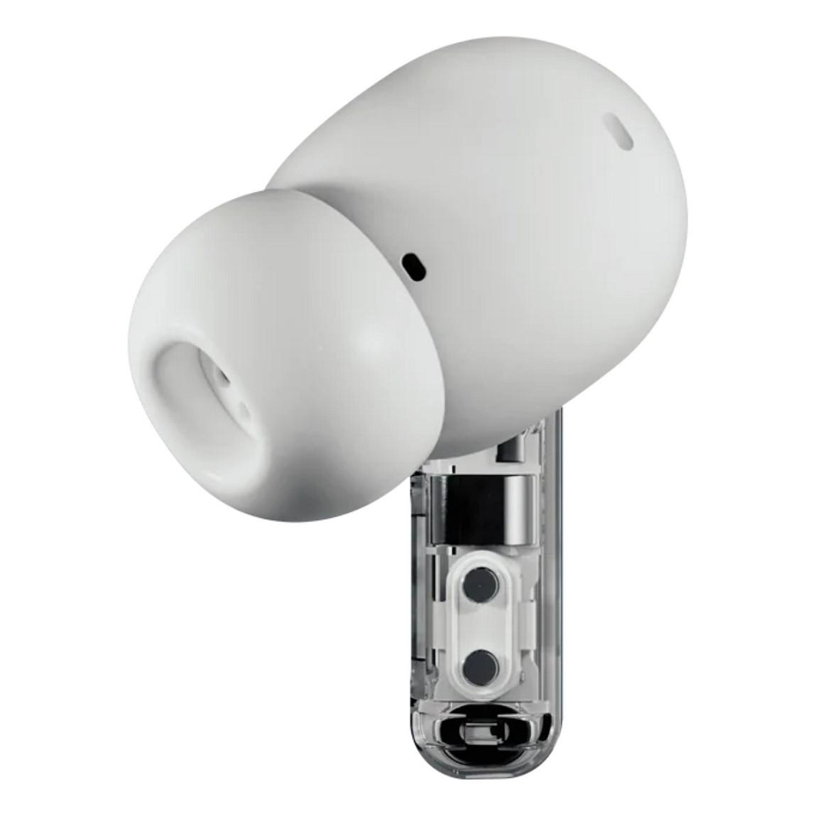 Kufje pa kabllo Nothing Ear (a) / TWS / Bluetooth - Transparent/White - 2