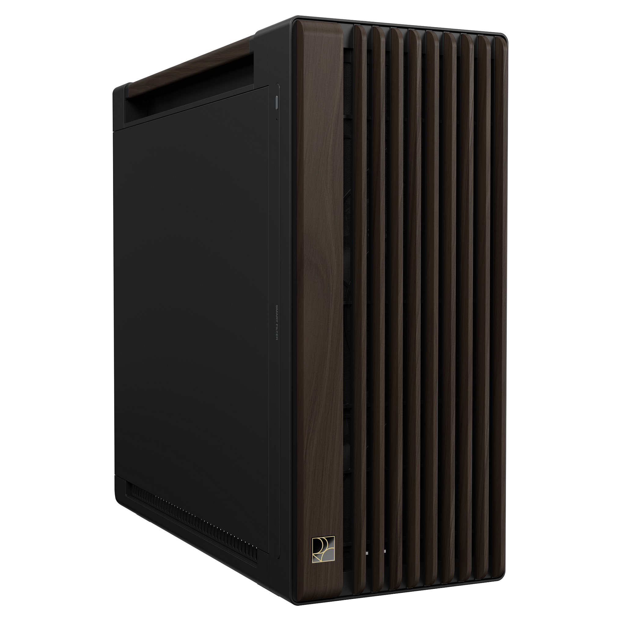Kasë PC ASUS ProArt PA602 Wood Edition / Mid Tower / ATX / 2x 200mm Front + 1x 140mm Rear Fan / Wood Panel - Zezë - 2