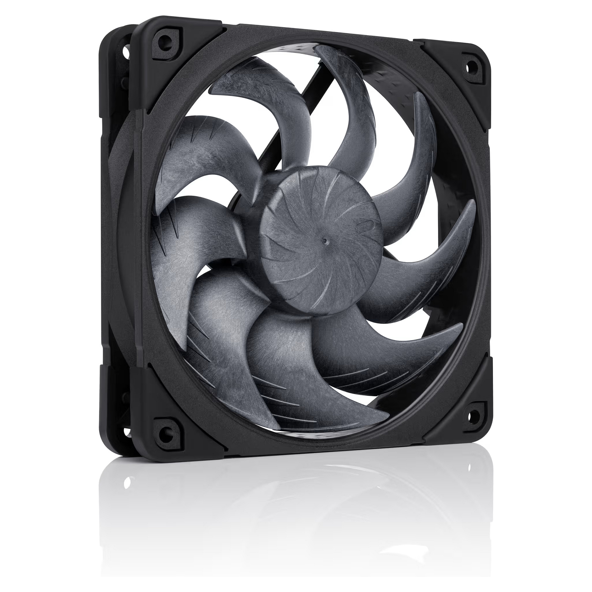 Ftohës për Kasë Noctua NF-A12x25 G2 PWM chromax.black / 120mm / 0-1800 RPM / PWM – Zezë - 7