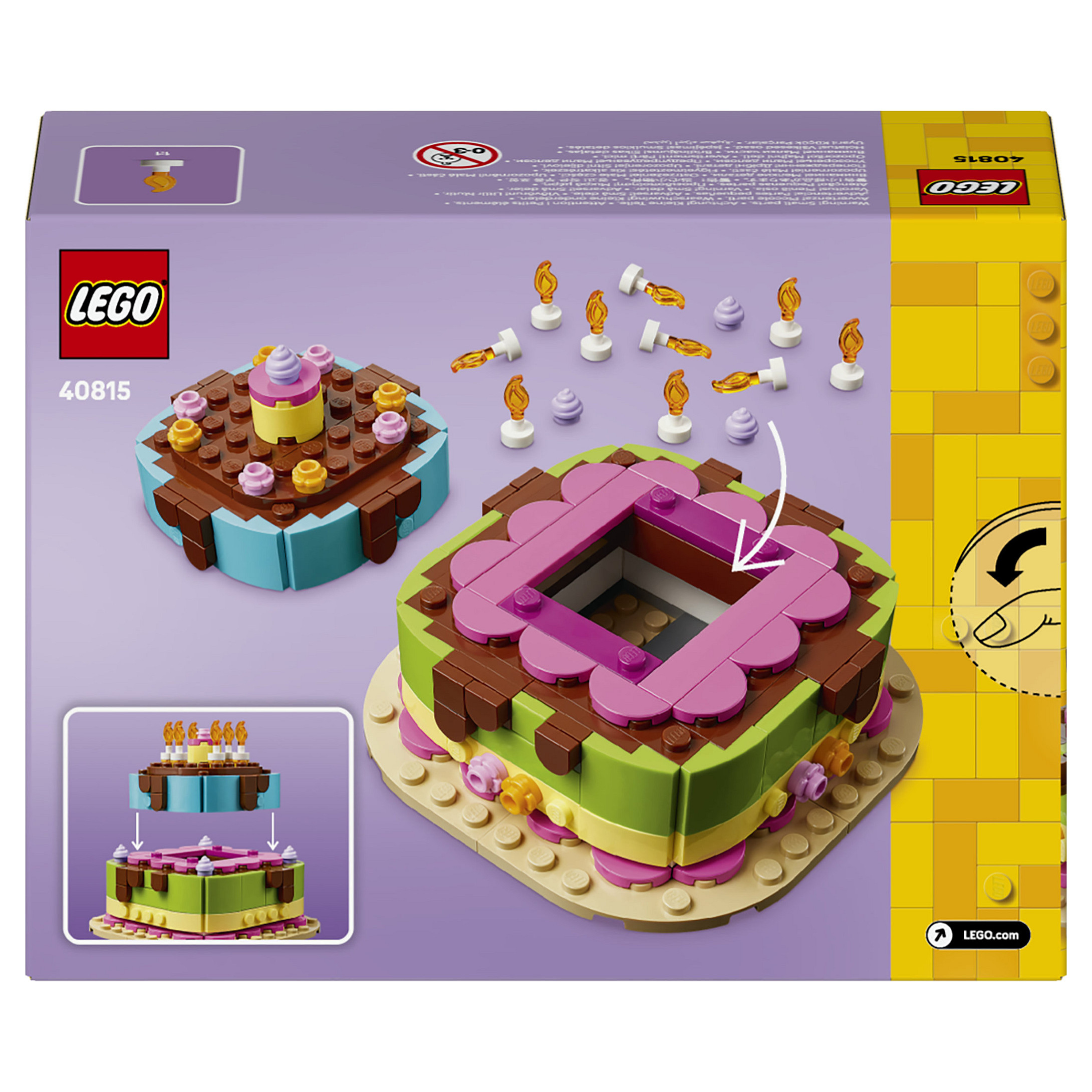 LEGO Iconic Birthday Party Cake - 3