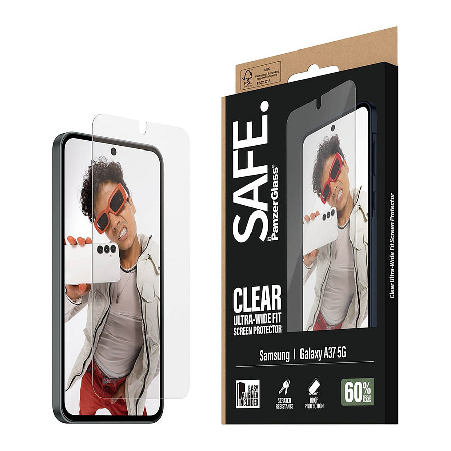 Mbrojtës Ekrani PanzerGlass SA72239 / Samsung Galaxy A37 5G - Transparente - 6