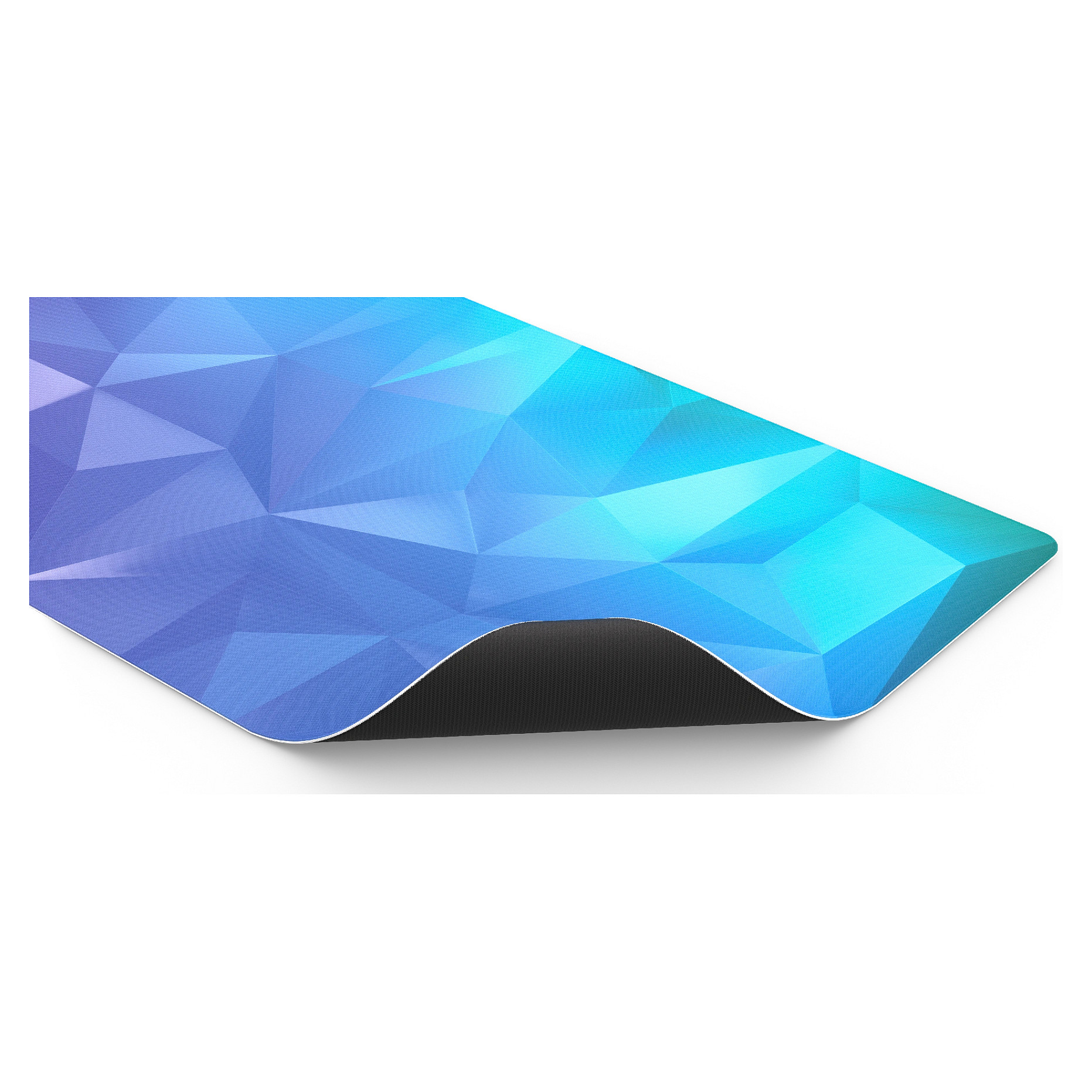 Mauspad Gaming Endorfy Crystal Blue XL / Sipërfaqe Rezistente ndaj Lagështisë / Baza Anti-rrëshqitëse / 900 × 400 × 3 mm - Zezë/Blu - 5
