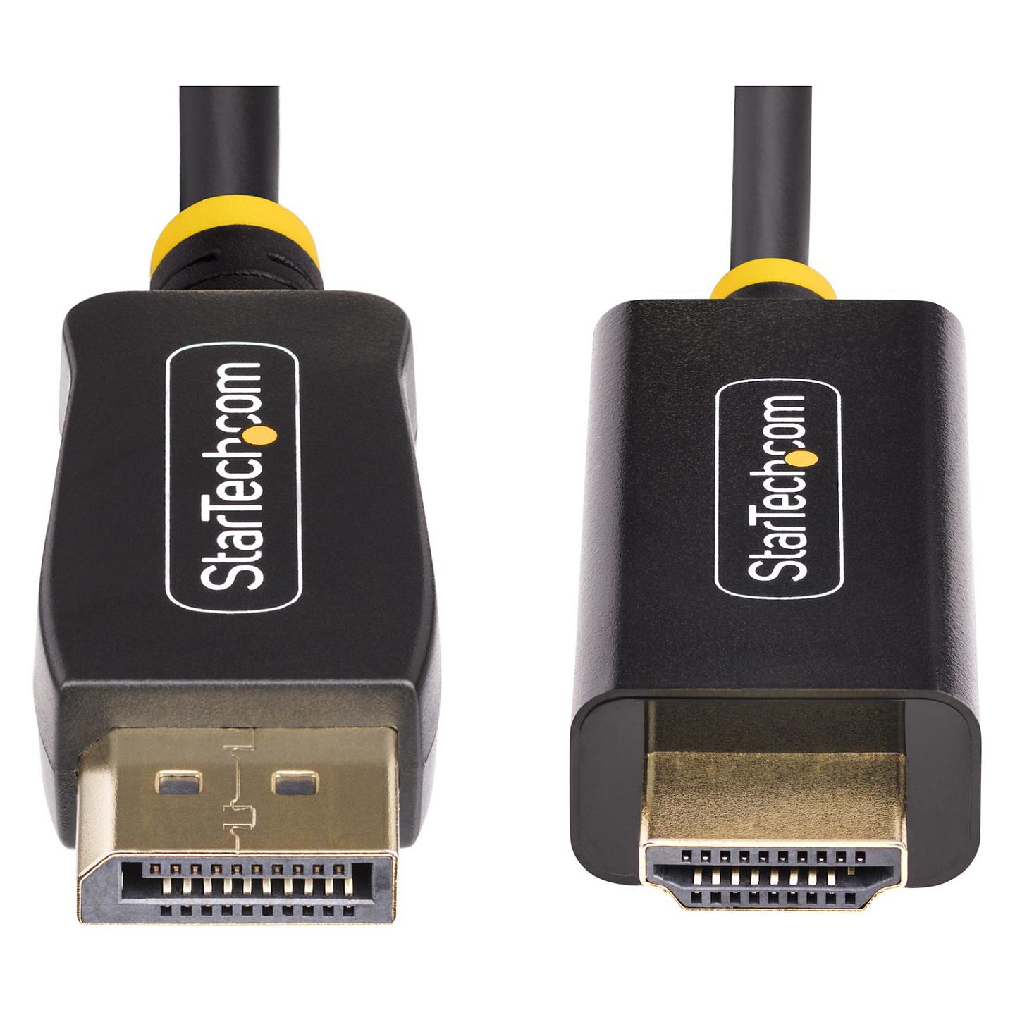 Kabllo DisplayPort në HDMI StarTech.com 1M-DP-HDMI-4K60-HDR, 1m, DisplayPort 1.4, HDMI 2.0b, 4K 60Hz, HDR - Zezë - 6