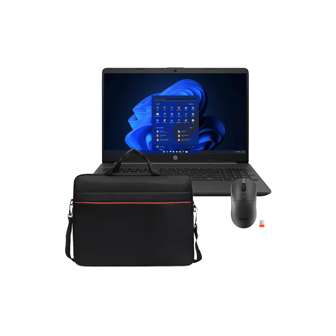 Laptop HP 250 G9 + Çantë për Laptop 8709 / B53-21 + Maus pa Kabllo Meetion R546