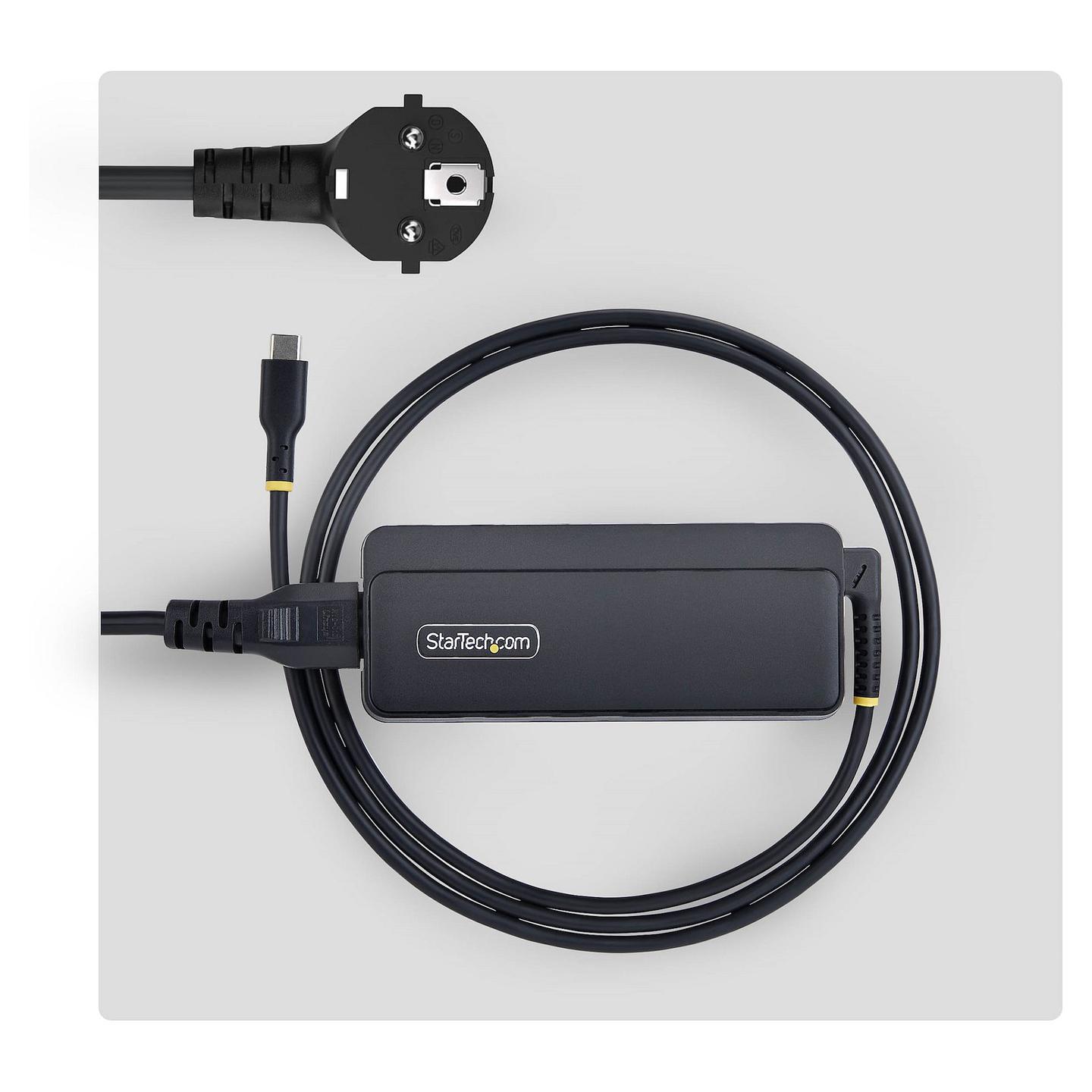 Adapter për Laptop StarTech 1140LE-USB-C-CHARGER, USB-C, 140W, GaN, Power Delivery 3.1, 5A - Zezë - 4