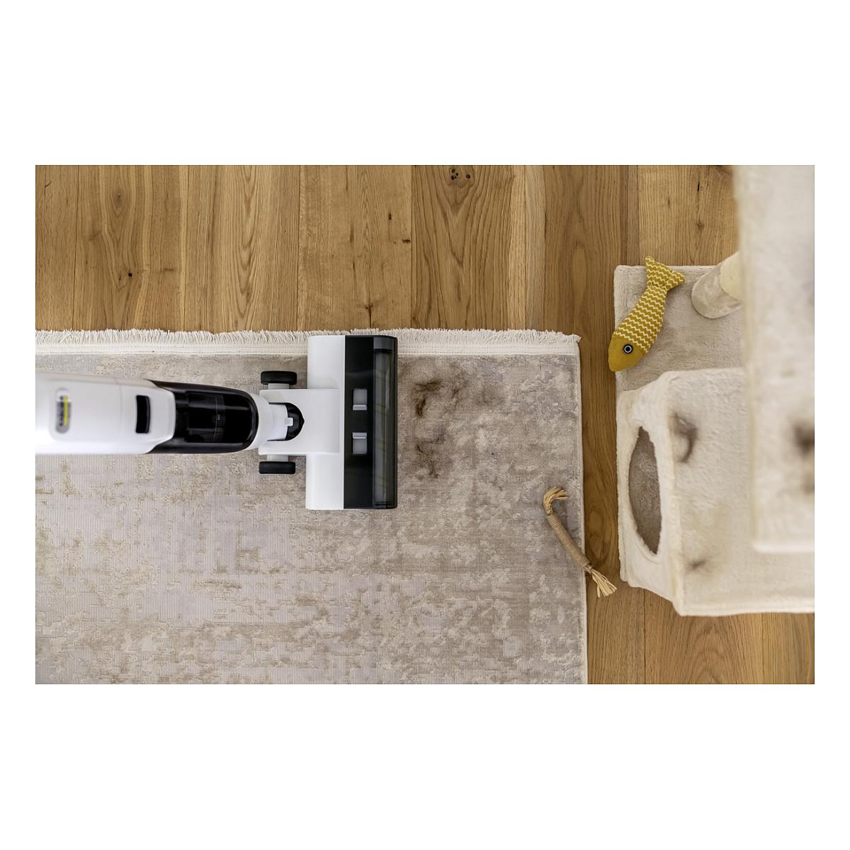 Fshesë me vakum Kärcher FCV 2 Natural N / 3-në-1 Wet & Dry / 160W / 25 min - Bardhë - 6