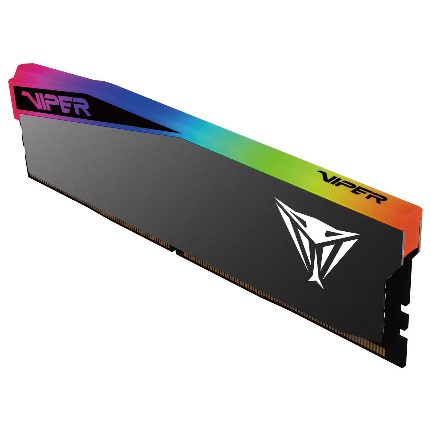 RAM Memorie DDR5 Patriot Viper Elite 5 Ultra RGB VEUR532G6028K / 32GB (2x16GB) / UDIMM / 6000MHz / CL28 / 288-pin - Zezë - 7
