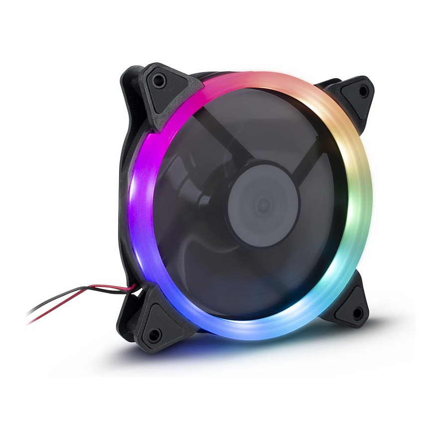 Ftohës për Kasë Inter-Tech Argus RS-051 / 120mm / 900 RPM / RGB – Zezë - 7
