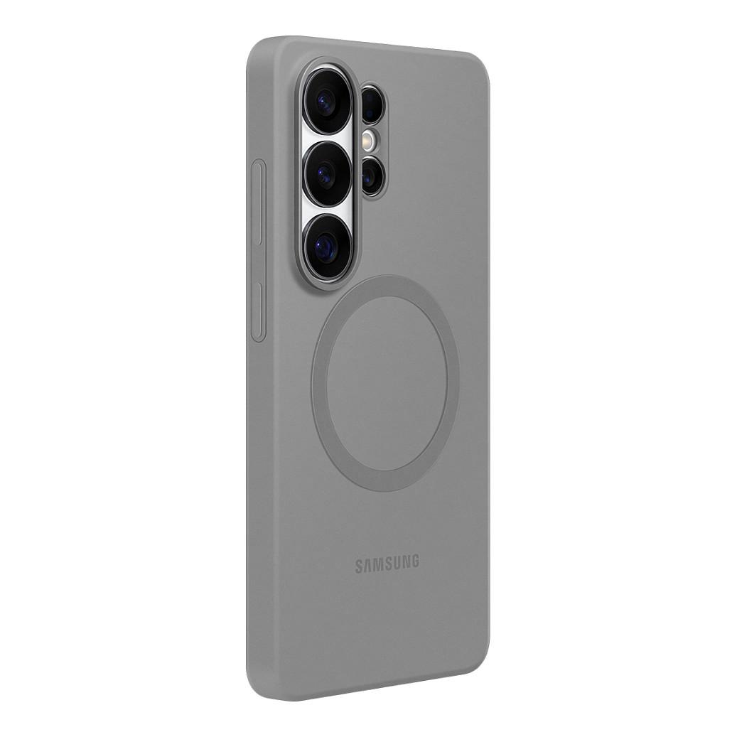 Aksesorë për telefon Samsung Silicone Magnet Case / Galaxy S26 Ultra / Silikon / Magnet i Integruar - Gri - 2