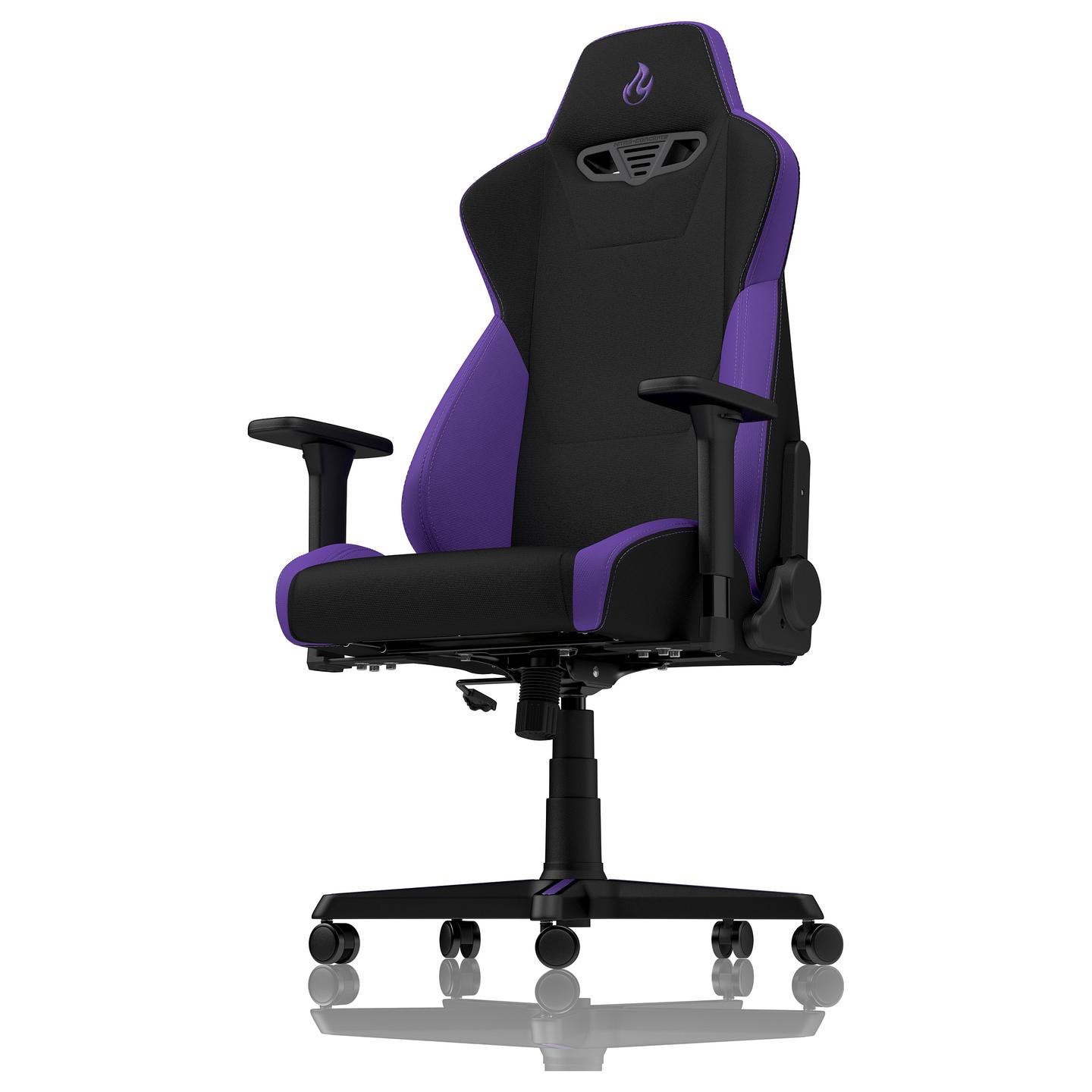 Karrige Gaming Nitro Concepts S300 / Mbështetëse krahu 3D / Mbështetëse koke / Mbështetje për mes / 135 kg – Vjollcë/Zezë - 13