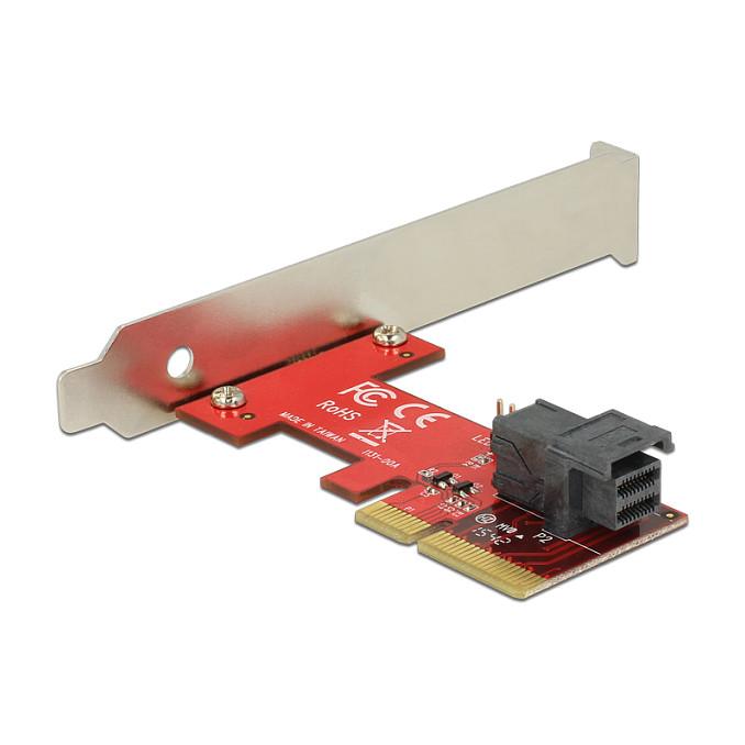 Kartë Zgjerimi PCI Express Delock 89535 / PCIe 4.0 x4 / 1x SFF-8643 / NVMe / Low Profile