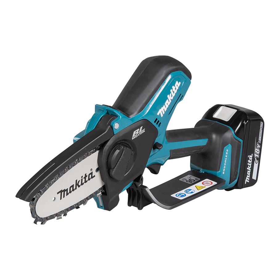 Sharrë për Krasitje me Bateri Makita DUC101Z, 18V, Brushless, Shpatë 100mm, 8m/s - Zezë/Blu - 5