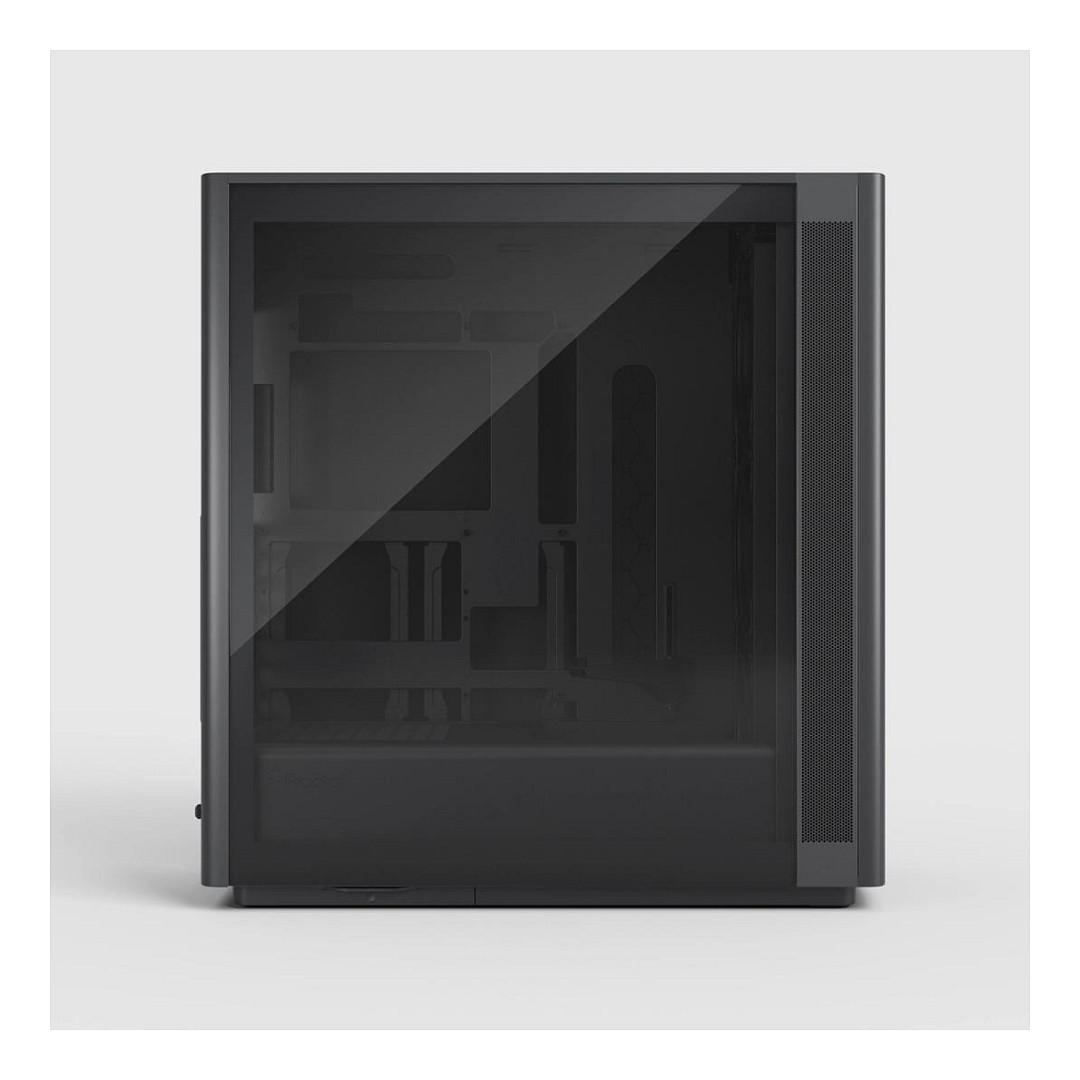 Kasë Fractal Design Define One, Mid-Tower, ATX, Xham i Temperuar, 3x Momentum 14, USB Type-C 20Gbps - Zezë - 8