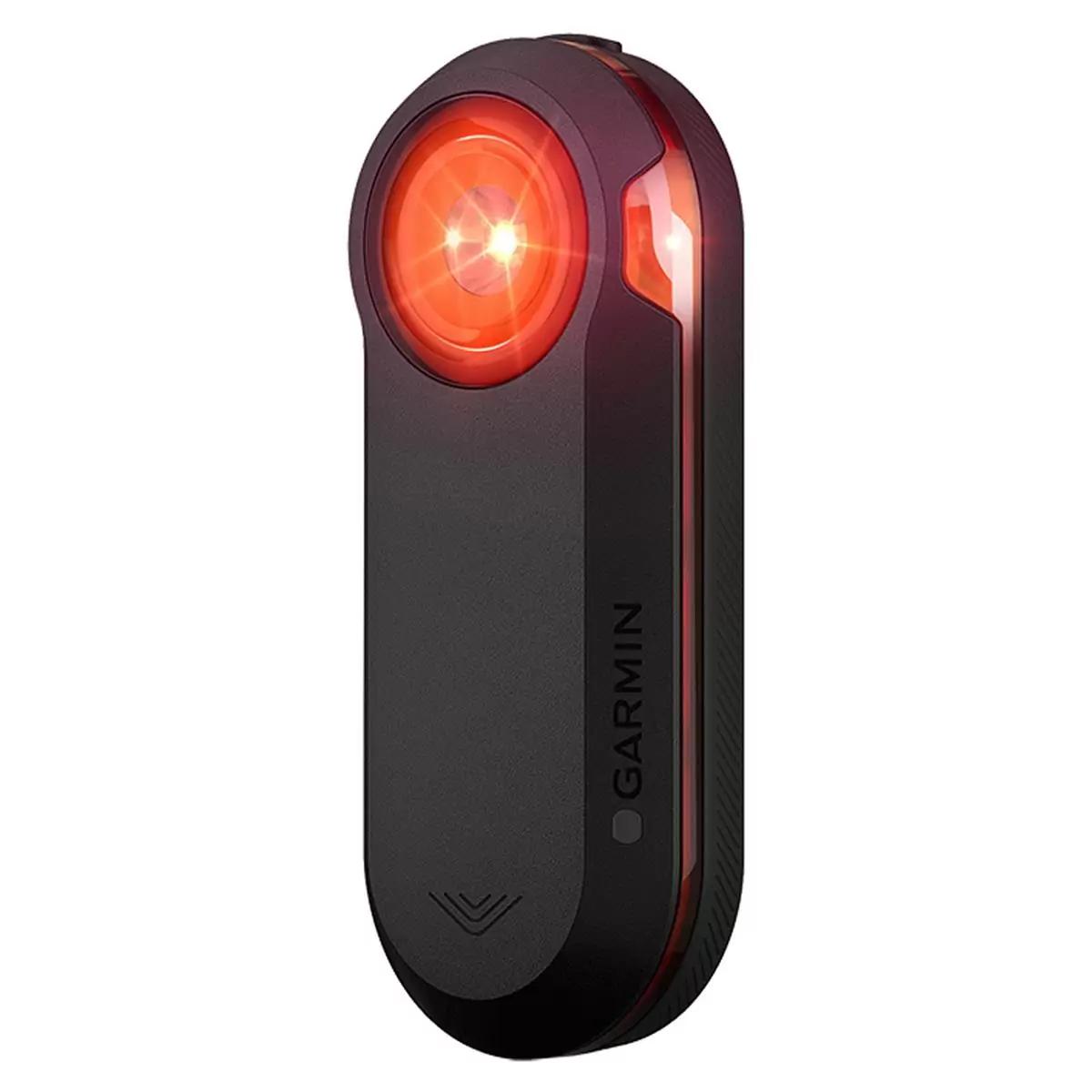 Dritë Radar për Biçikletë Garmin Varia RTL515 / Radar i Pasëm / Zbulim Automjetesh deri 140m / 65 lm / ANT+ / Bluetooth / IPX7 – Zezë