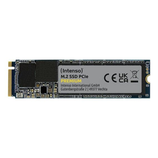SSD e brendshme Intenso Premium NVMe / M.2 2280 / 500GB / PCIe 3.0 x4