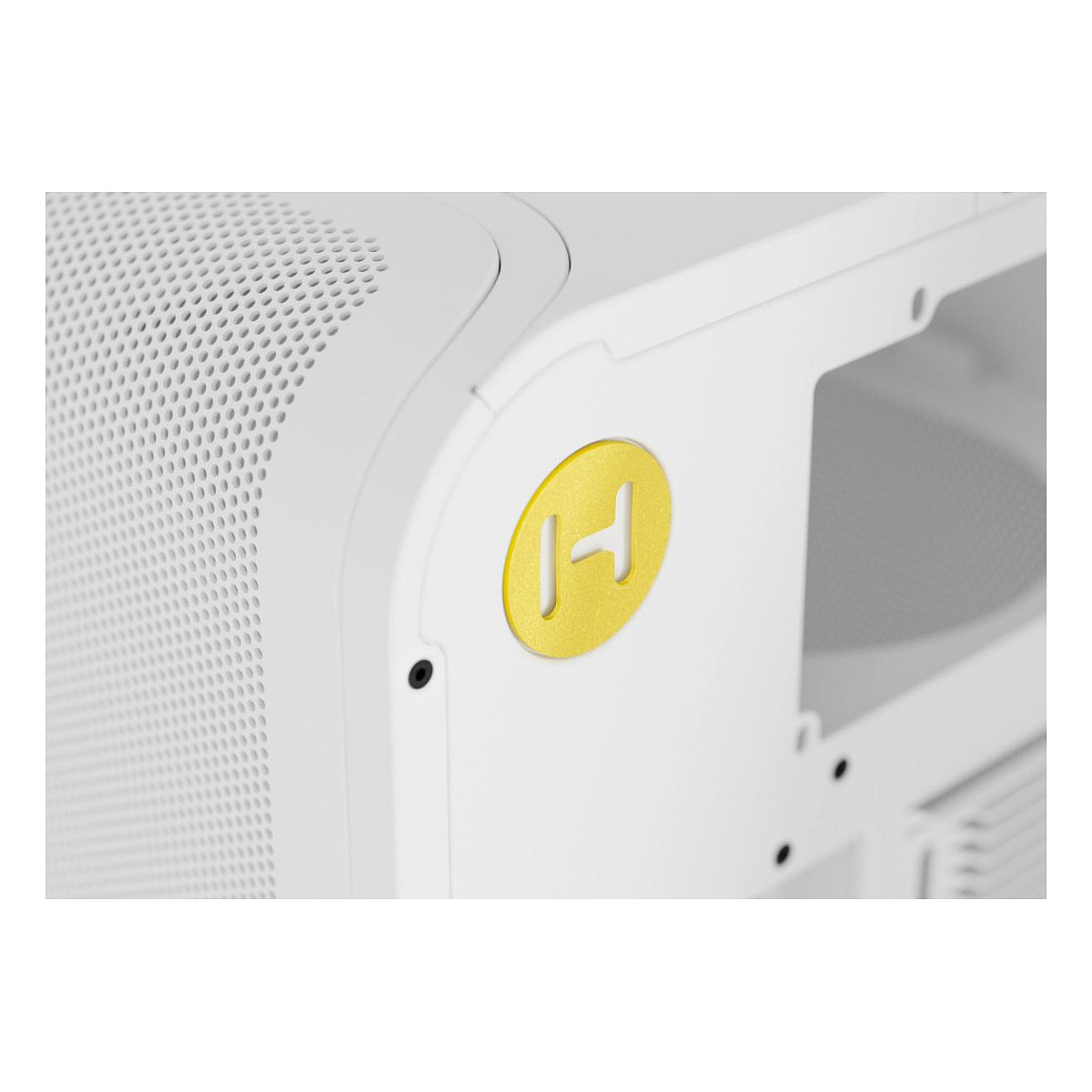 Kasë PC HYTE X50 Air / Mid Tower / ATX / 3x 120mm + 2x 140mm Fan Support / Tempered Glass / PCIe 4.0 Riser - Bardhë - 8