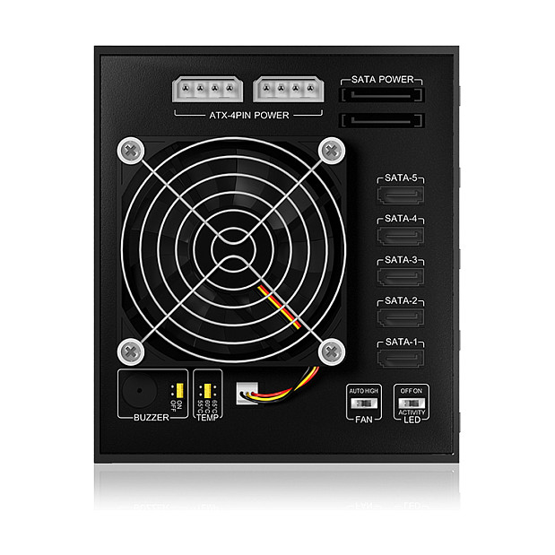 Aksesor për Disqe ICY BOX IB-565SSK / 3x 5.25" / SATA - Zezë - 7