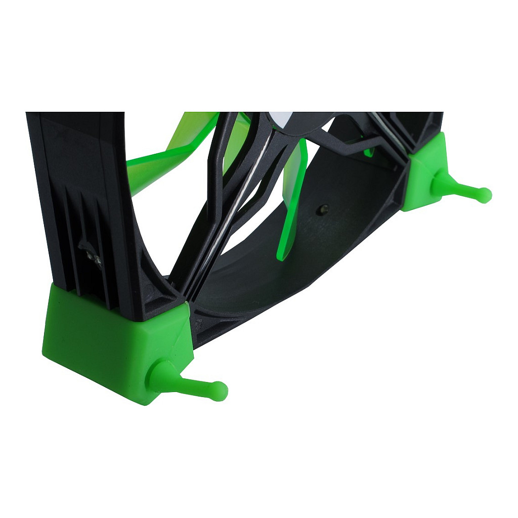 Ftohës për Kasë Inter-Tech Nitrox N-120-GR / 120mm / 25mm / 1200 RPM / 90 m³/h / 19 dBA / 3-Pin / LED – Gjelbër - 3