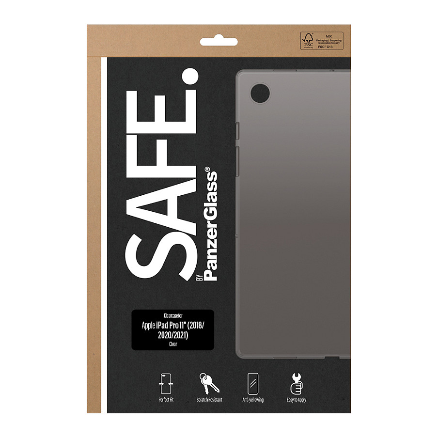 Aksesorë për Tablet PanzerGlass BULKSAFE95627 / ClearCase / iPad Pro 11" (2018, 2020-2022) - Transparent - 3
