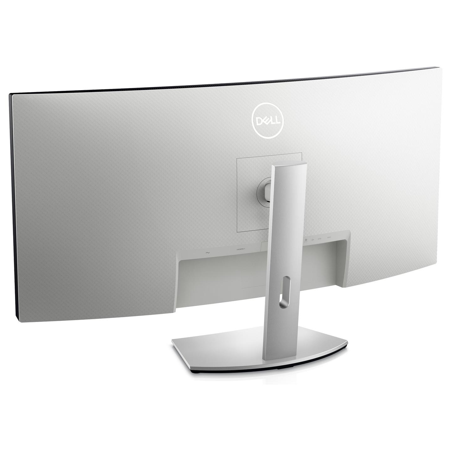 Monitor Dell S3423DWC / 34" / WQHD VA / 100 Hz / 4 ms / 2x HDMI + DisplayPort + USB-C - Zezë/Argjend - 4