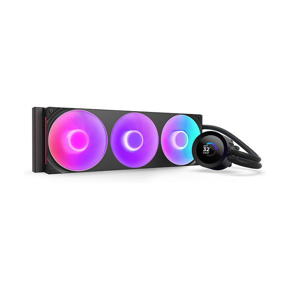 Ftohës për Procesor NZXT Kraken Plus 360 RGB / 360mm / AIO / RGB / LCD - Zezë