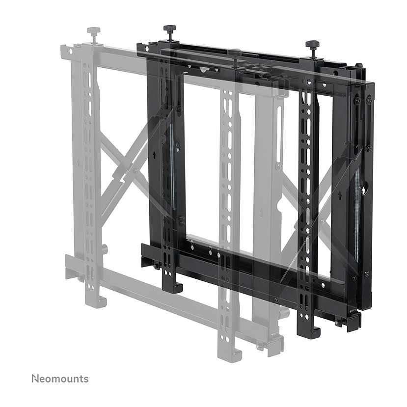 Mbajtëse për TV Neomounts / 42"-70" / 35kg / VESA 200x200-600x400 / Videowall / Push-to-Pop-Out / Peizazh/Portret - Zezë - 2