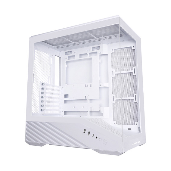 Kasë Lian Li VECTOR V100 / Midi Tower / ATX / ARGB / Tempered Glass - Bardhë - 2