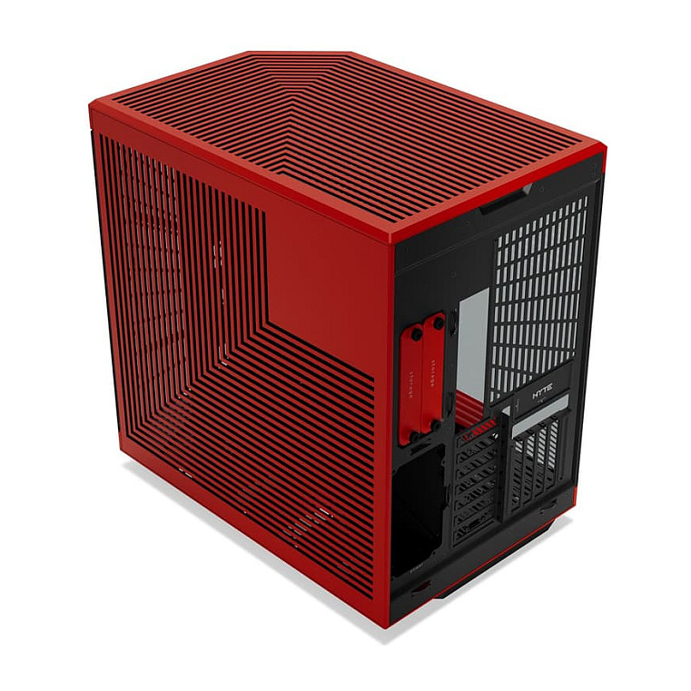 Kasë PC HYTE Y70 Touch Infinite / Midi Tower / ATX / E-ATX / 14.9" IPS Touchscreen / PCIe 4.0 x16 Riser / Tempered Glass - Qershi e Zezë - 5
