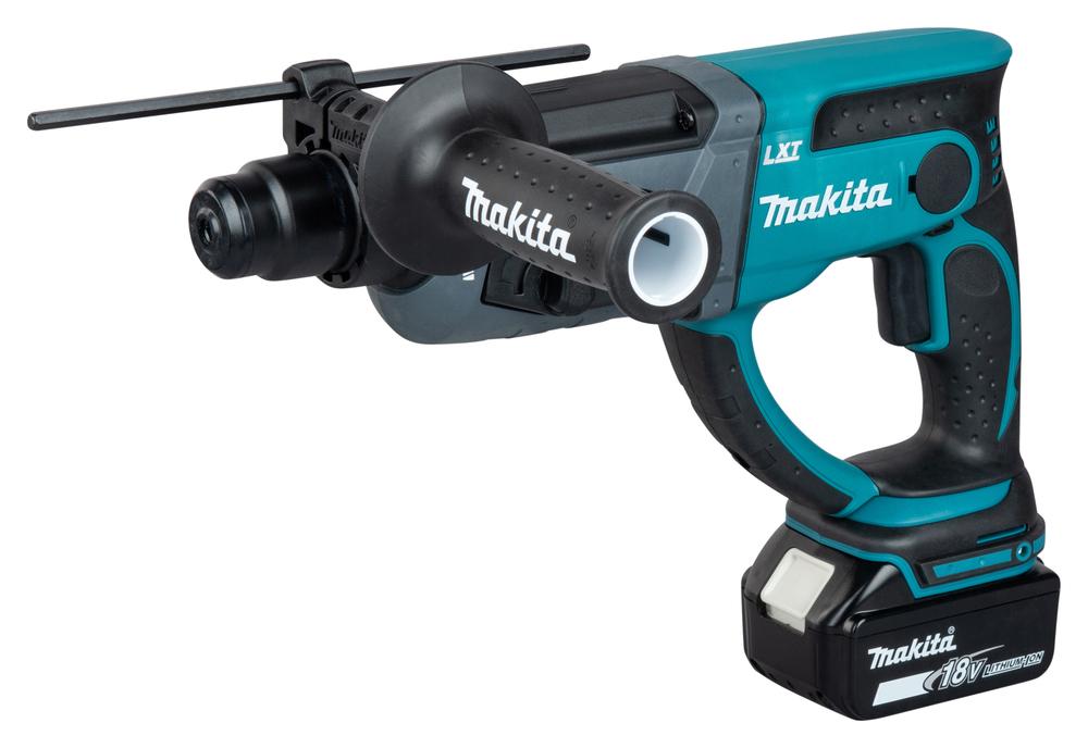 Çekiç Kombinues me Bateri Makita DHR202RTJ, 18V, 2x5.0Ah, 2.0J, SDS-Plus, 20mm - Blu/Zezë - 2