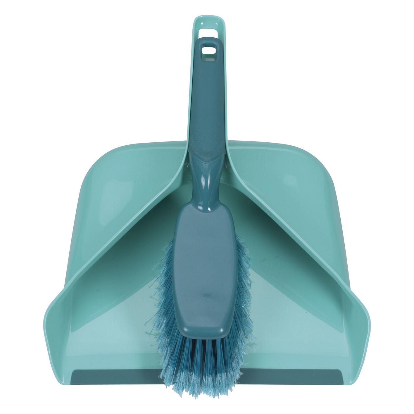 Fshesë Dore LEIFHEIT Kehrgarnitur / Fshesë & Lopatë / 26.5 cm / Plastikë - Gjelbër - 6
