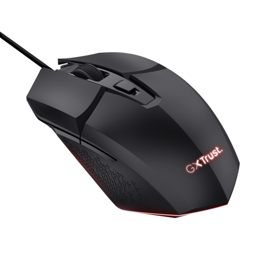 Maus Gaming Trust GXT 109 Felox / Wired / 200-6400 DPI / 6 Butona / LED - Zezë - 3