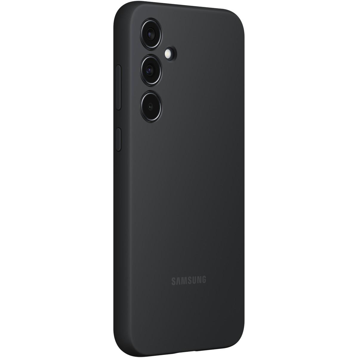 Case për Telefon Samsung Silicon për Galaxy A35 - Zezë - 3