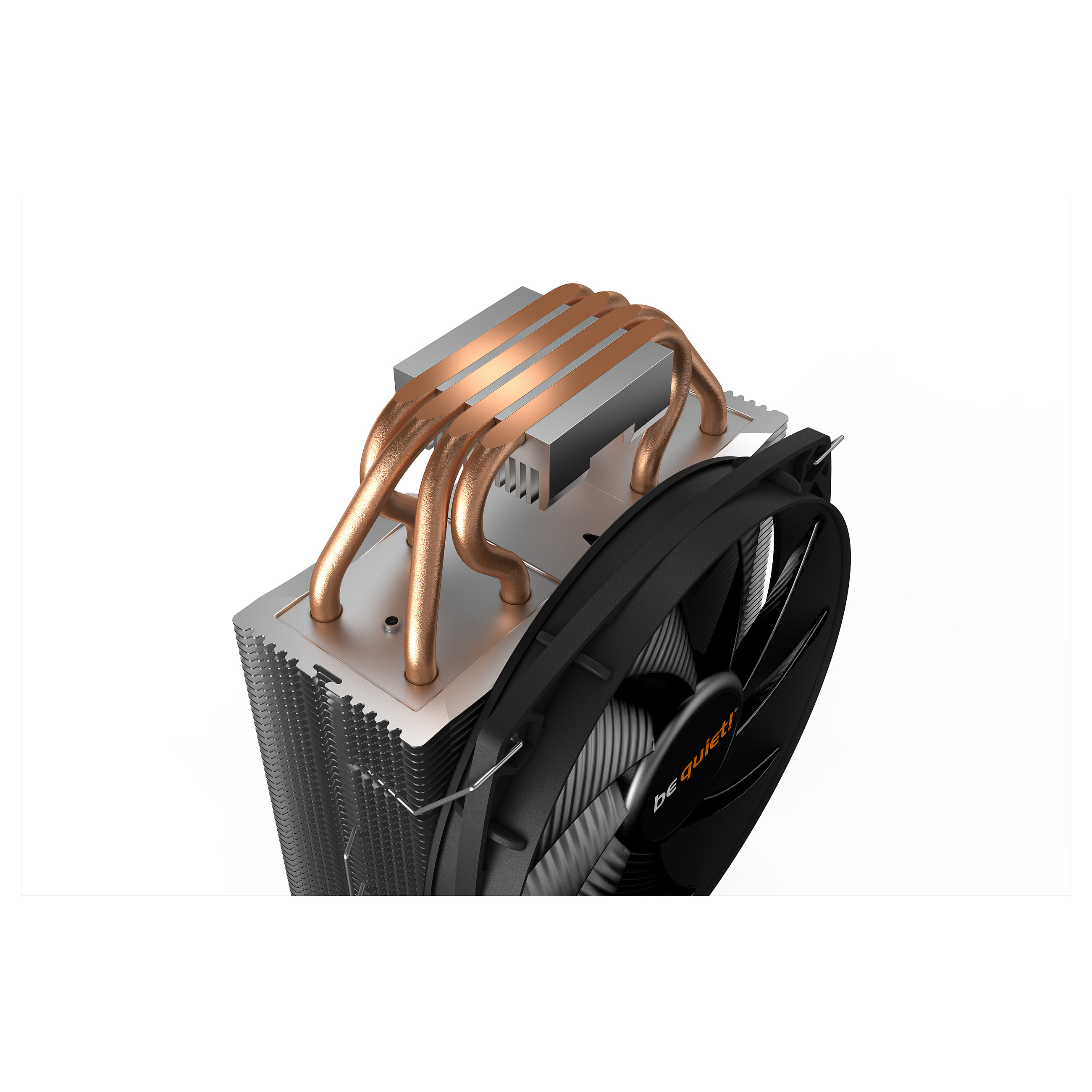 Ftohës për Procesor be quiet! Shadow Rock Slim 2 / 135mm Fan / 1400 RPM / Rifle Bearing / 137×74×161mm – Alumin/Zezë/Bakër - 3