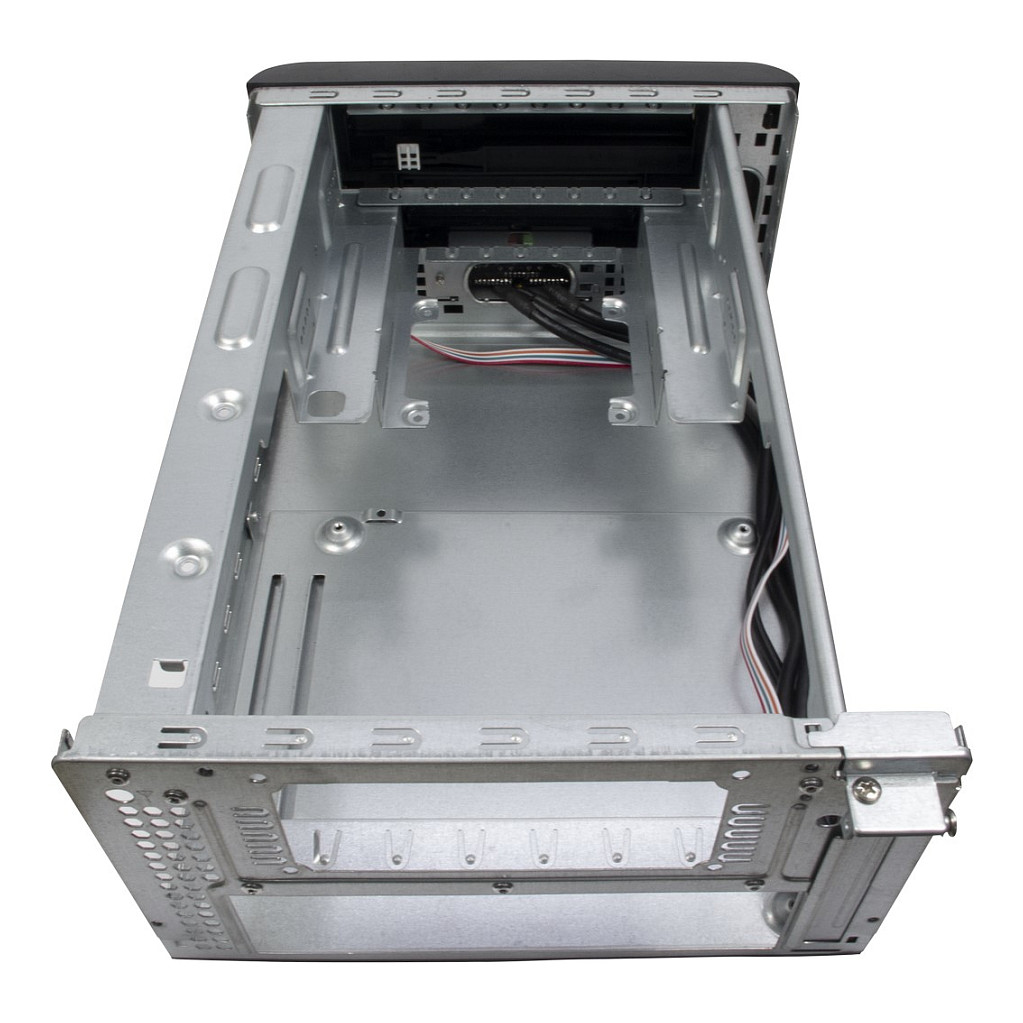 Kasë PC Inter-Tech MI-008 ITX / Mini Tower / Mini-ITX / SFX / 2.5" + 3.5" + 5.25" Bay - Zezë - 5