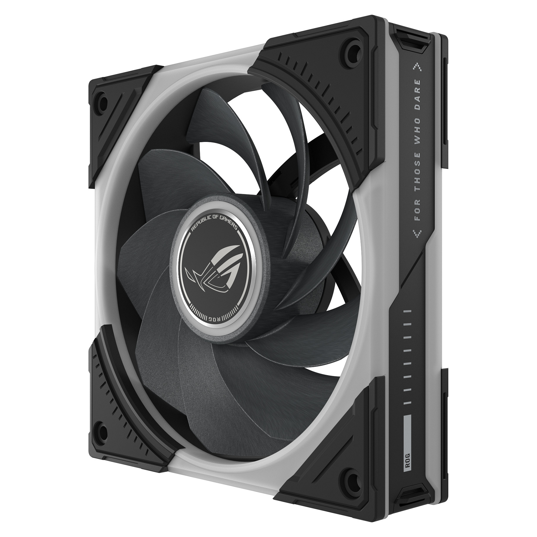 Ftohës për Kasë ASUS ROG Eurux GR120 ARGB Reverse / 120mm / 30mm / PWM / 2200 RPM / 70 CFM / ARGB / 3-Pack / ROG Hub – Zezë/Kuqe/Bardhë - 17